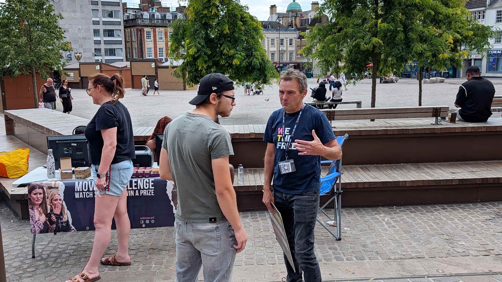 Volunteer Discussion After the Movie Challenge