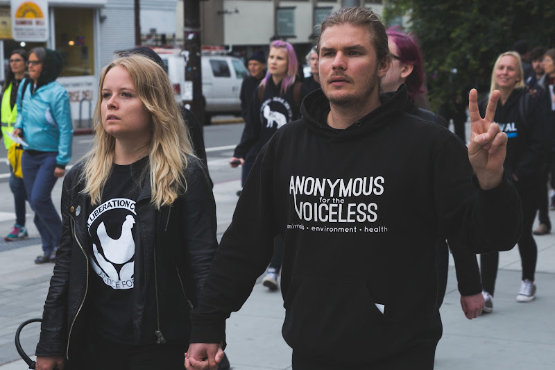 Funeral for farm animals at the Animal Liberation Conference 2018