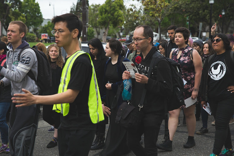 Funeral for farm animals at the Animal Liberation Conference 2018