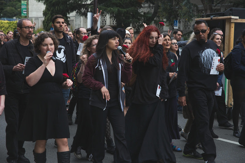 Funeral for farm animals at the Animal Liberation Conference 2018